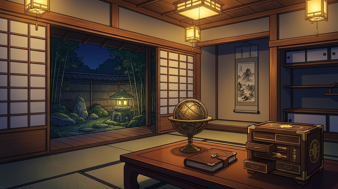 O Cofre da Antiga Embaixada em Kyoto